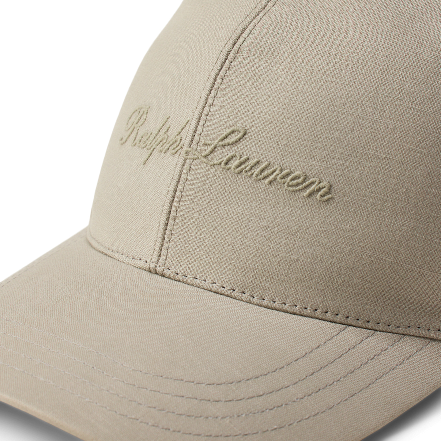 Мужская кепка Ralph Lauren Silk-Linen Ball, цвет: Жемчужный серый — фото 2