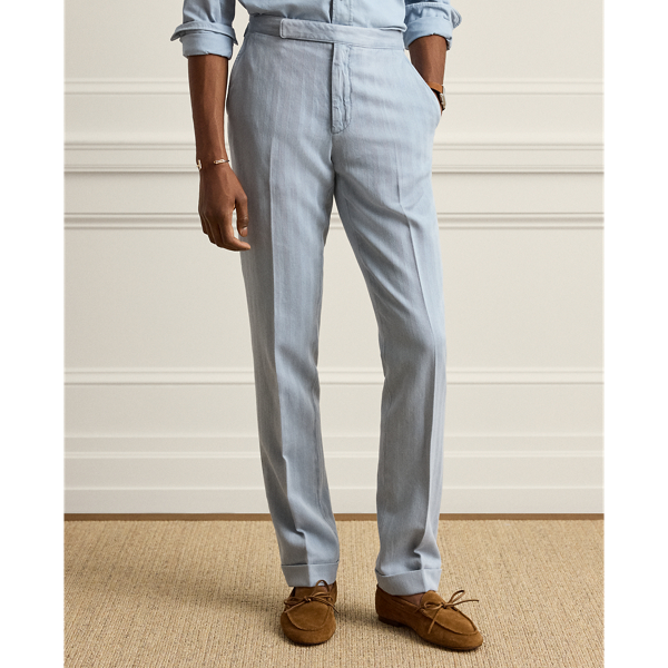 Windward Blue Gregory Hand-Tailored Trouser Purple Label 4