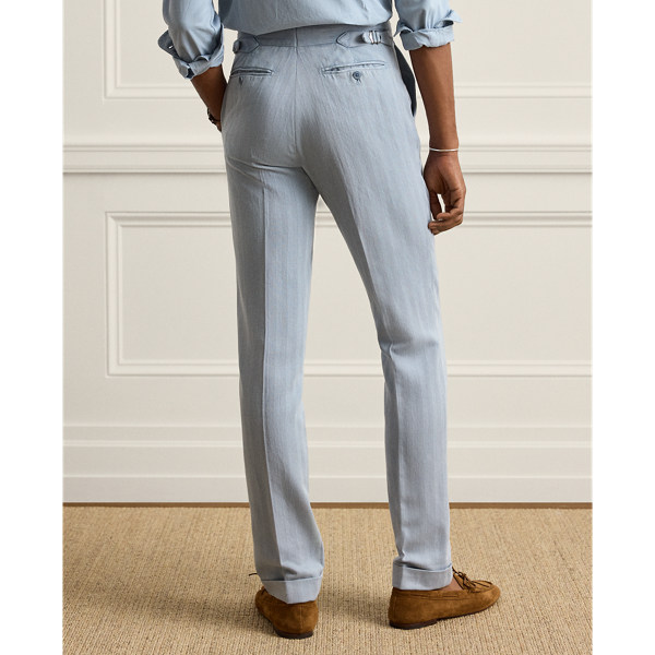 Windward Blue Gregory Hand-Tailored Trouser Purple Label 5