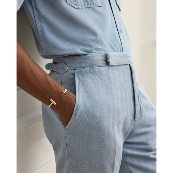 Windward Blue Gregory Hand-Tailored Trouser Purple Label 6
