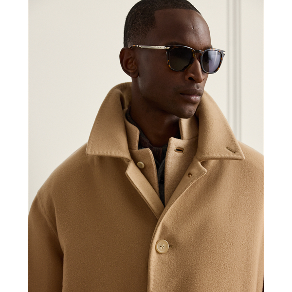 Hand-Tailored Wool Walking Coat