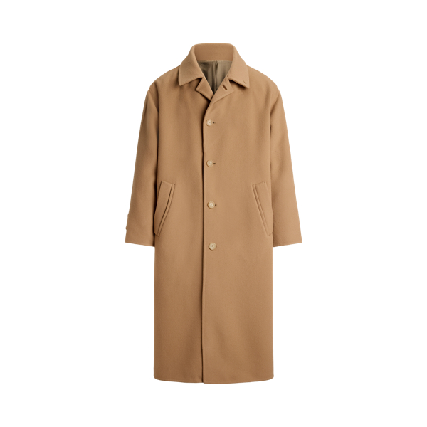 Hand-Tailored Wool Walking Coat