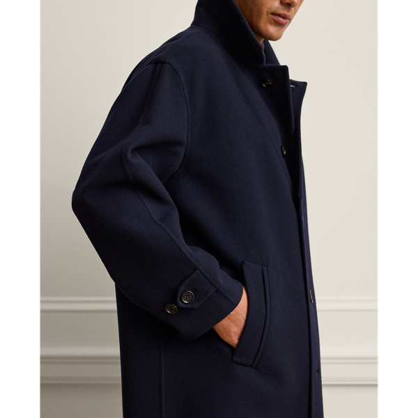 Hand-Tailored Wool Walking Coat