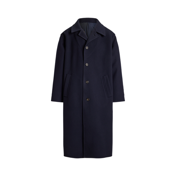 Hand-Tailored Wool Walking Coat