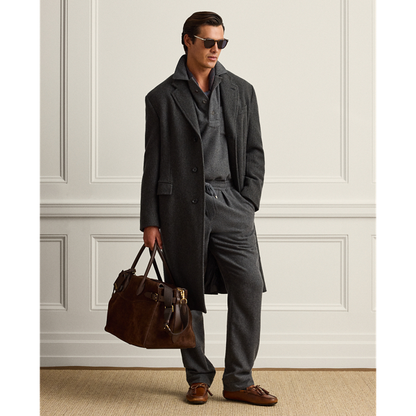 Glenn Hand-Tailored Houndstooth Topcoat
