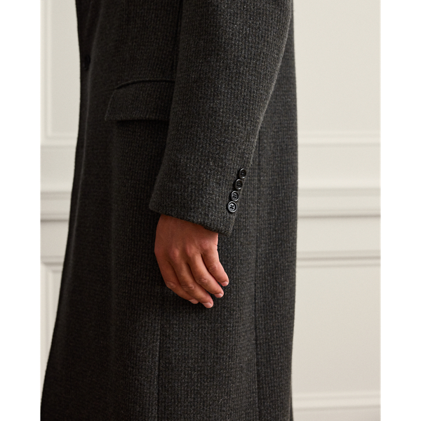 Glenn Hand-Tailored Houndstooth Topcoat