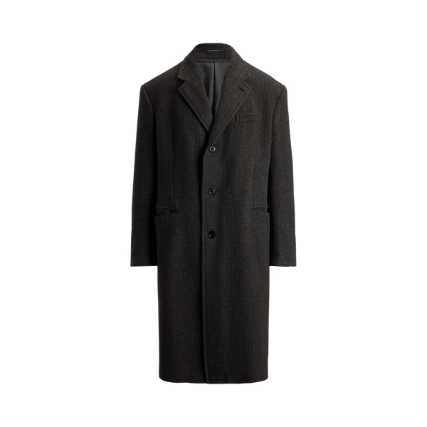 Glenn Hand-Tailored Houndstooth Topcoat