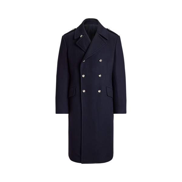 Hand-Tailored Wool-Cashmere Topcoat