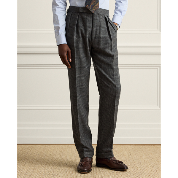 Gregory Handmade Glen Plaid Wool Suit