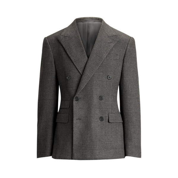 Gregory Handmade Glen Plaid Wool Suit