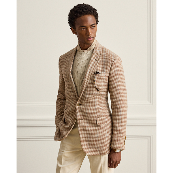 Kent Hand-Tailored Plaid Sport Coat