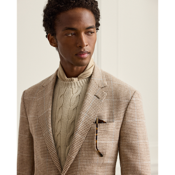 Kent Hand-Tailored Plaid Sport Coat