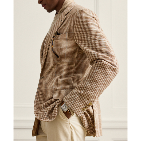 Kent Hand-Tailored Plaid Sport Coat