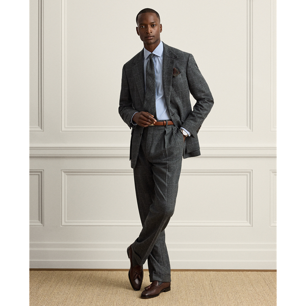 Glenn Hand-Tailored Tick-Weave Jacket