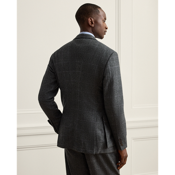 Glenn Hand-Tailored Tick-Weave Jacket