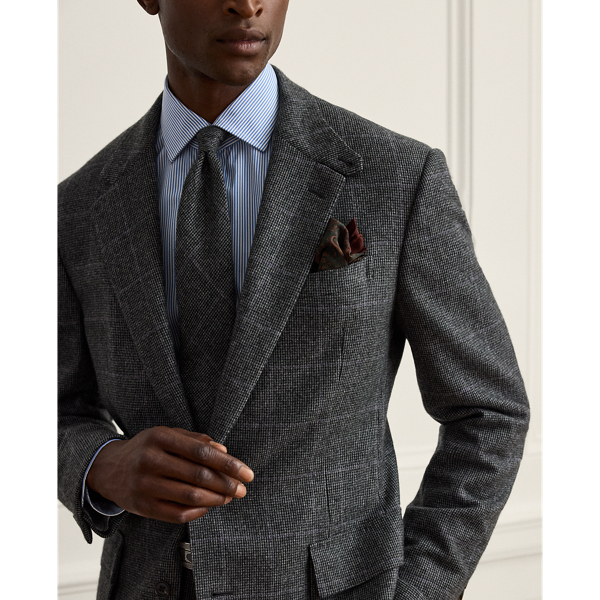 Glenn Hand-Tailored Tick-Weave Jacket