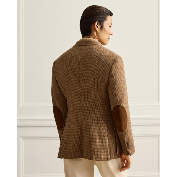 Glenn Hand-Tailored Tick-Weave Jacket