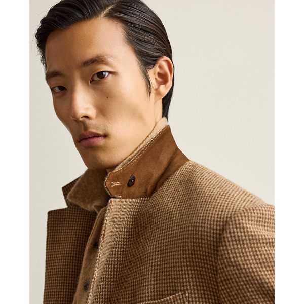 Glenn Hand-Tailored Tick-Weave Jacket
