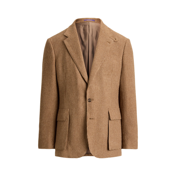 Glenn Hand-Tailored Tick-Weave Jacket