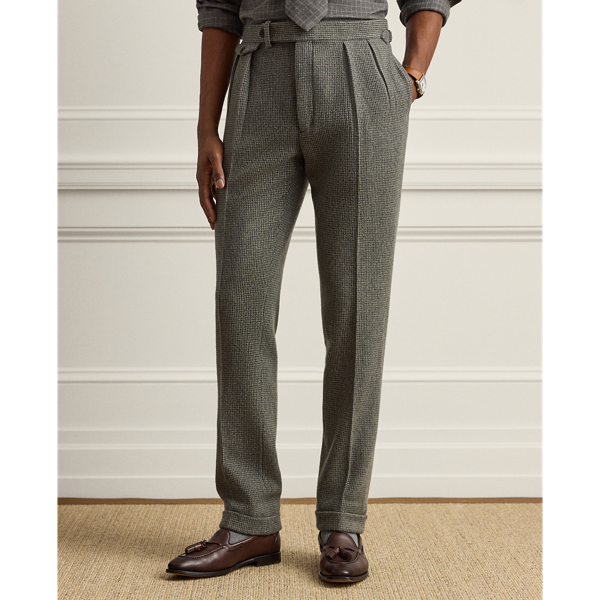 Gregory Hand-Tailored Tick-Weave Trouser