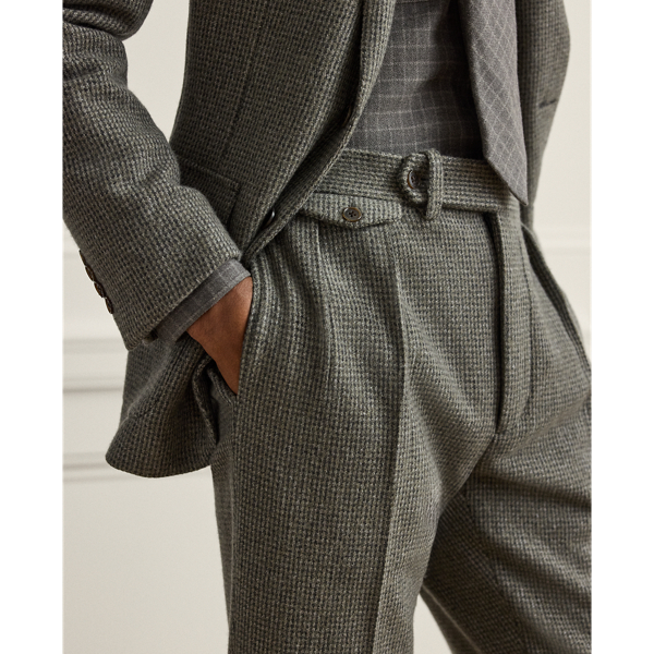 Gregory Hand-Tailored Tick-Weave Trouser