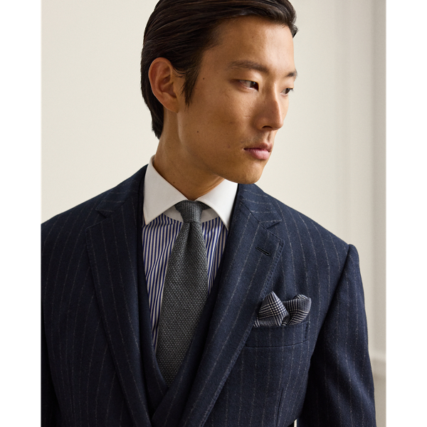 Kent Hand-Tailored Chalk-Stripe Suit