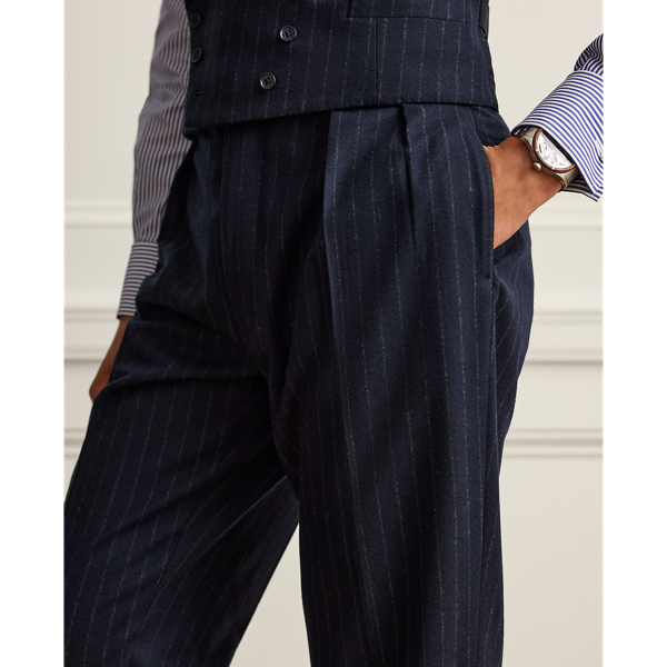 Kent Hand-Tailored Chalk-Stripe Suit
