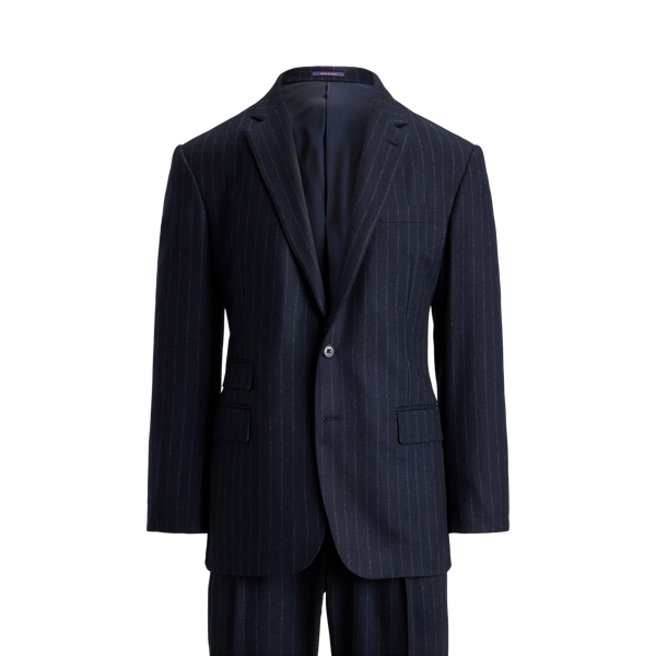 Kent Hand-Tailored Chalk-Stripe Suit