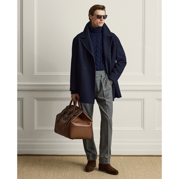 Hand-Tailored Wool Peacoat
