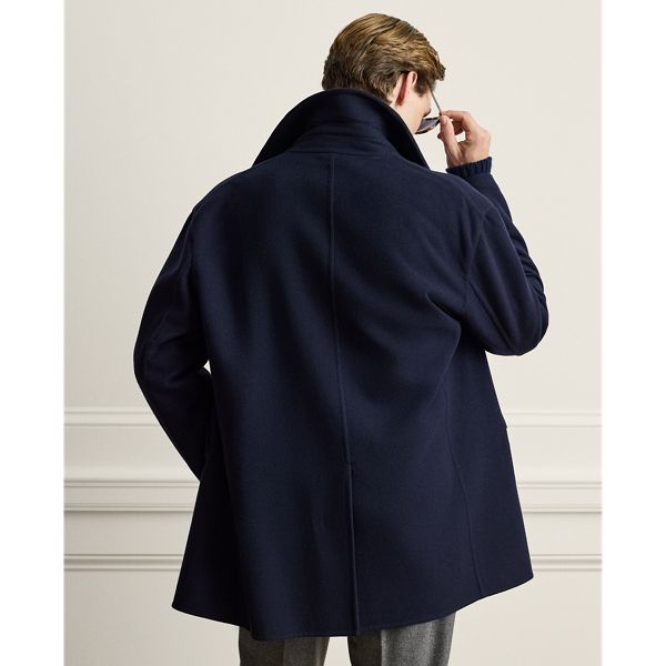 Hand-Tailored Wool Peacoat