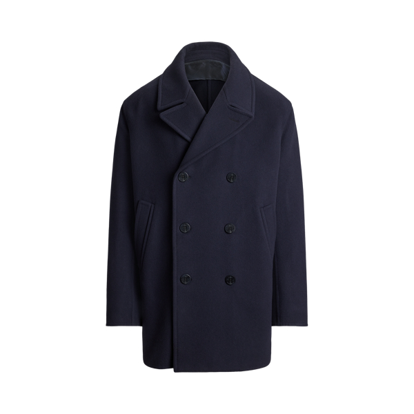 Hand-Tailored Wool Peacoat