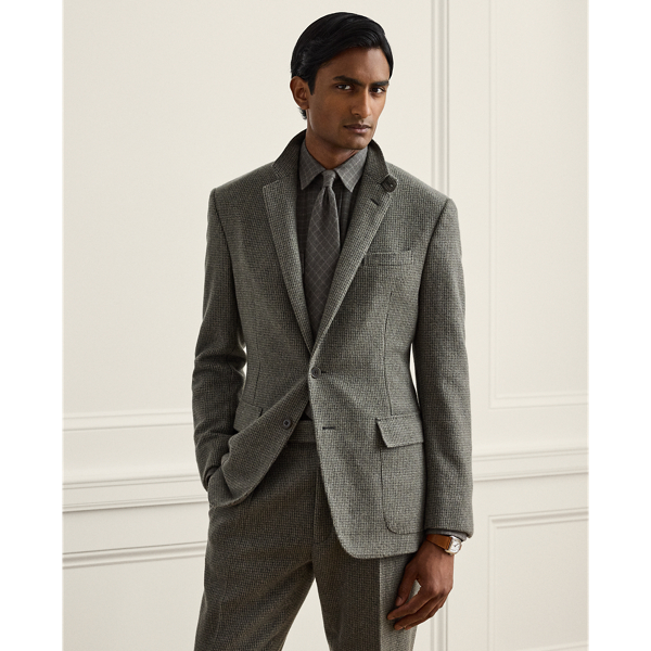 Kent Hand-Tailored Tick-Weave Jacket