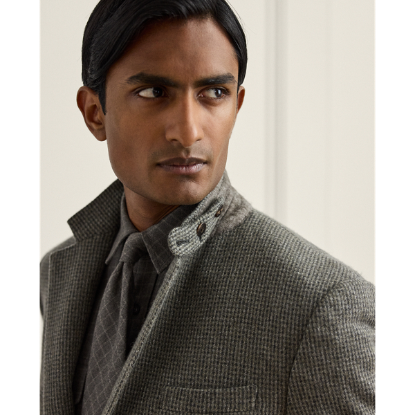 Kent Hand-Tailored Tick-Weave Jacket