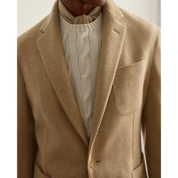 Hadley Hand-Tailored Basket-Weave Jacket