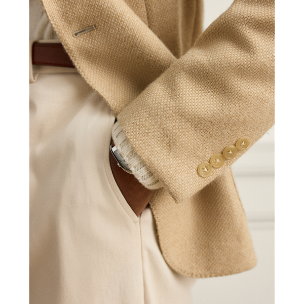 Hadley Hand-Tailored Basket-Weave Jacket