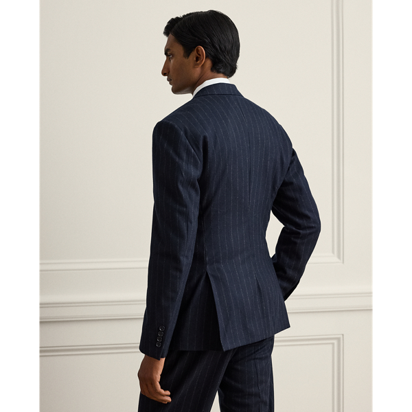 Ralph Hand-Tailored Chalk-Stripe Suit
