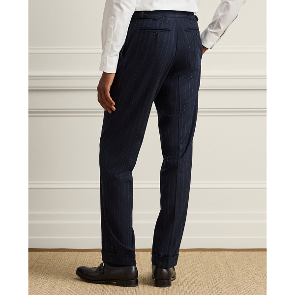 Ralph Hand-Tailored Chalk-Stripe Suit