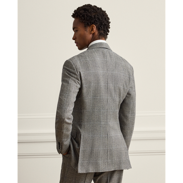 Kent Hand-Tailored Glen Plaid Suit