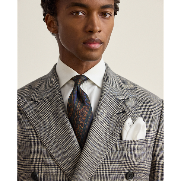 Kent Hand-Tailored Glen Plaid Suit