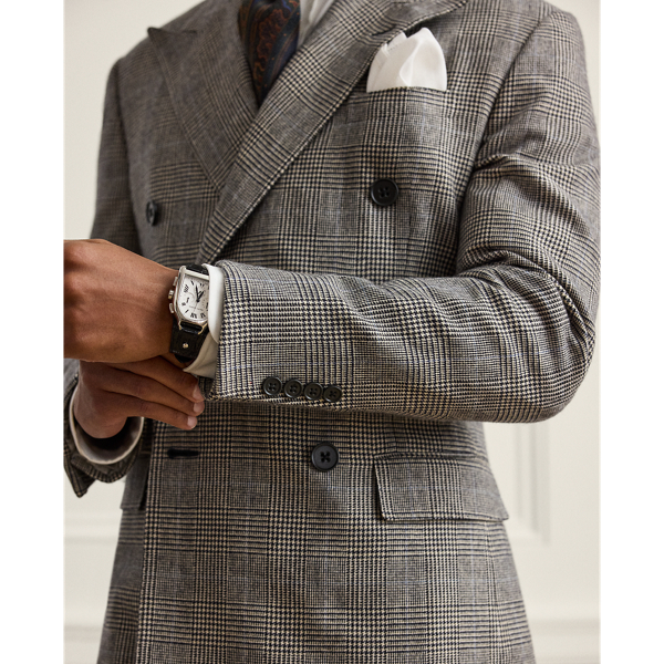 Kent Hand-Tailored Glen Plaid Suit