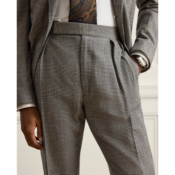 Kent Hand-Tailored Glen Plaid Suit