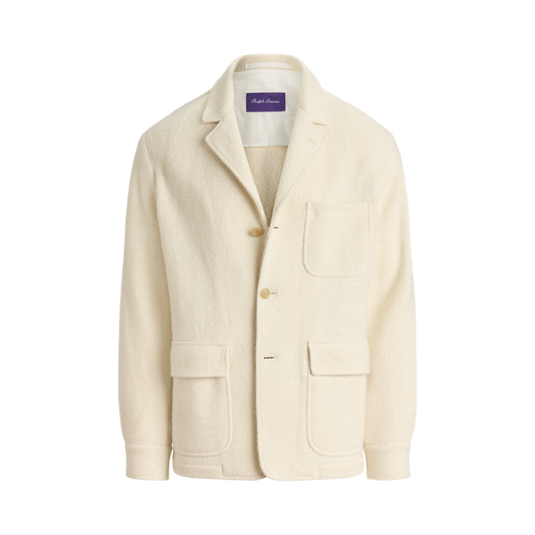 Hand-Tailored Wool-Cashmere Jacket