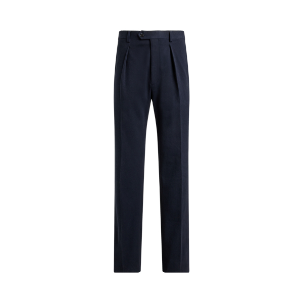Stretch Cotton-Cashmere Trouser