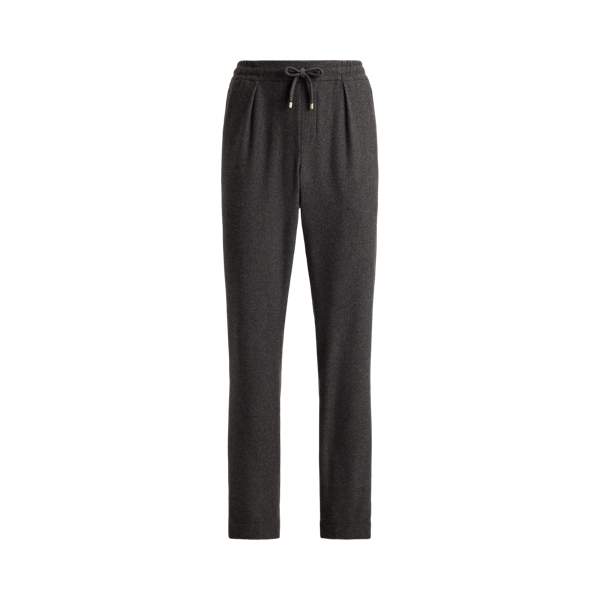 Hand-Tailored Wool-Cashmere Trouser