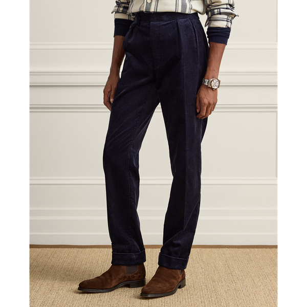 Gregory handgemaakte corduroy broek
