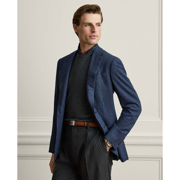 Kent Handmade Houndstooth Sport Coat