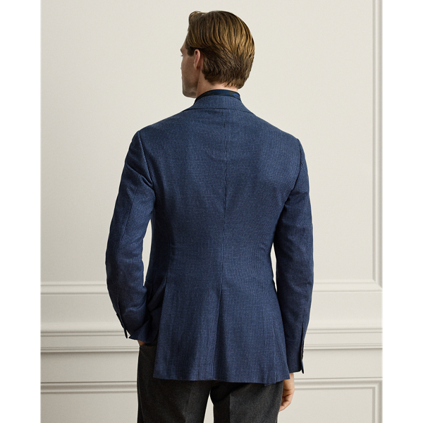 Kent Handmade Houndstooth Sport Coat