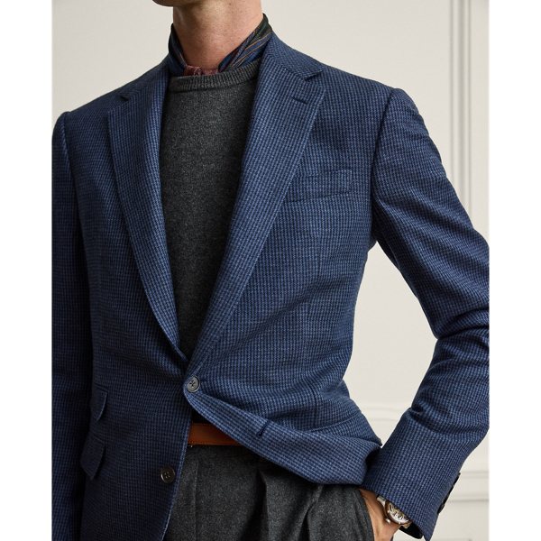 Kent Handmade Houndstooth Sport Coat