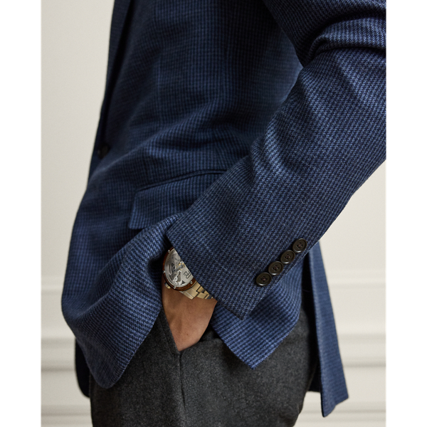 Kent Handmade Houndstooth Sport Coat