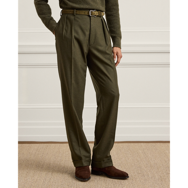 Pantalon Glenn fait main en flanelle